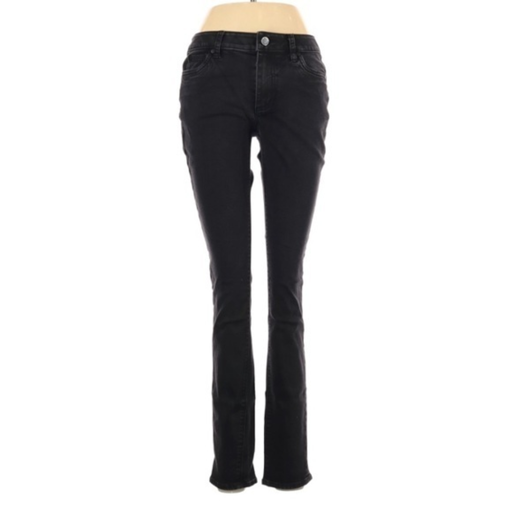 Skinny Jeans Two by Vince‎ Camuto 27/4 black wash mid rise denim
